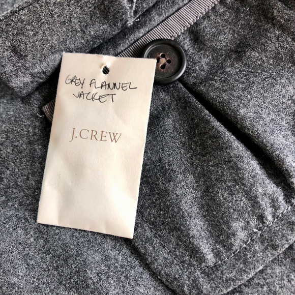 J. Crew Lightweight Wool Abby Swing Jacket in Heathered Grey, Size 6 - Picture 5 of 7